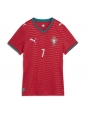 Ženske Nogometnih dresov Portugalska Cristiano Ronaldo #7 Domači SP 2026 Kratki rokavi